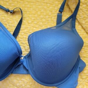 ThirdLove Blue Full Coverage Bra with Molded Cups